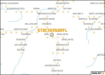 map of Stockerdörfl