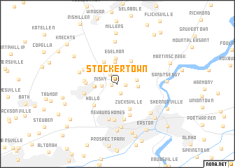 map of Stockertown