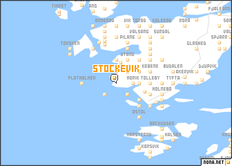 map of Stockevik