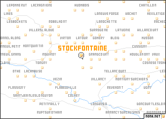 map of Stockfontaine