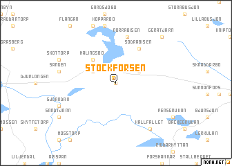 map of Stockforsen