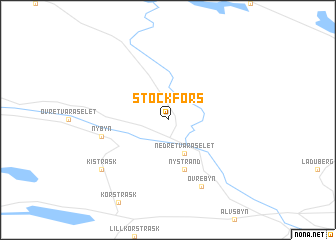 map of Stockfors