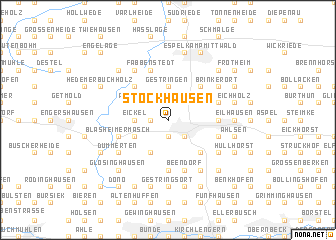 map of Stockhausen