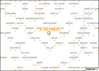 map of Stöckheim