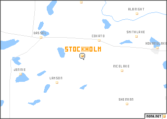 map of Stockholm