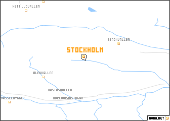 map of Stockholm