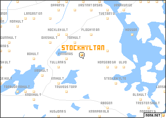 map of Stockhyltan