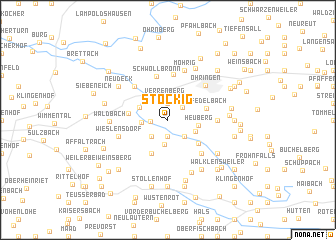 map of Stöckig