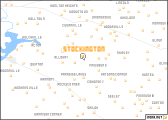 map of Stockington