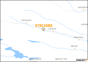map of Stocksbo