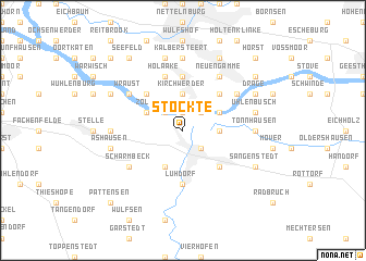 map of Stöckte