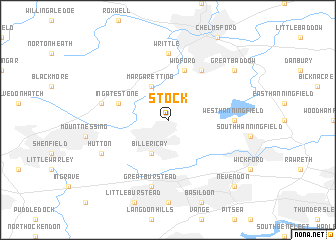 map of Stock