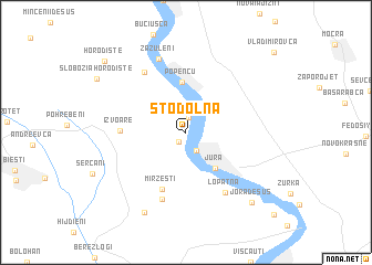 map of (( Stodolna ))