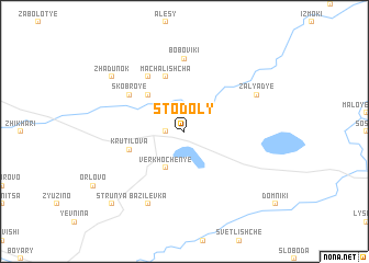 map of Stodoly