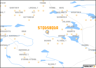 map of Stödsboda