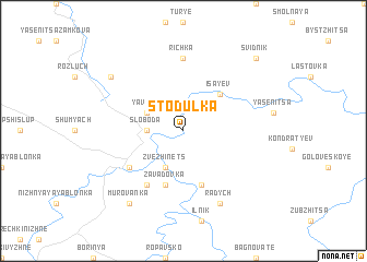 map of Stodulka