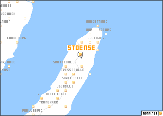 map of Stoense