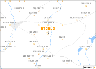 map of Stoevo