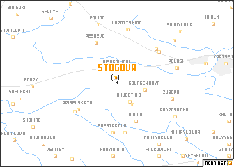 map of Stogova