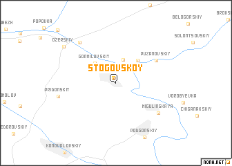 map of Stogovskoy