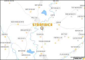 map of Stoianovca