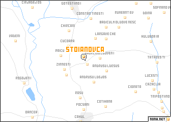 map of (( Stoianovca ))