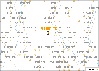 map of Stoiniţa