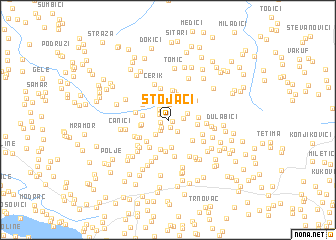 map of Stojaci