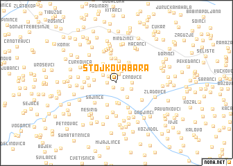 map of Stojkova Bara