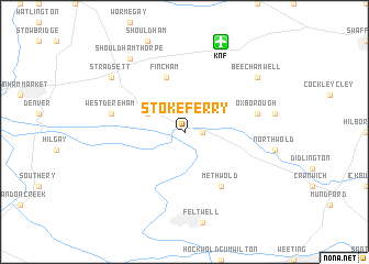 map of Stoke Ferry