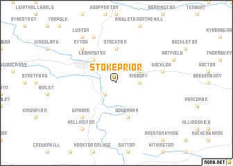 map of Stoke Prior