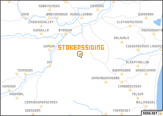 map of Stokers Siding