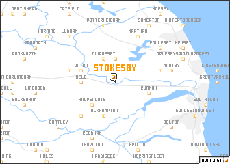 map of Stokesby