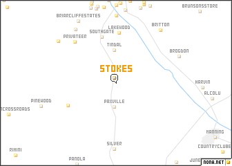 map of Stokes