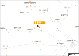 map of Stokes