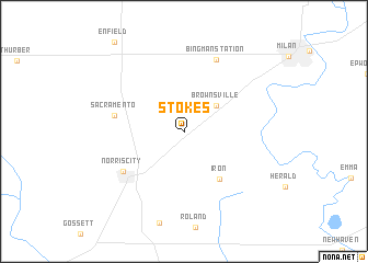 map of Stokes