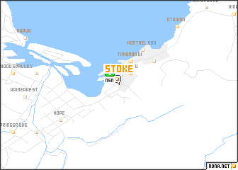 map of Stoke