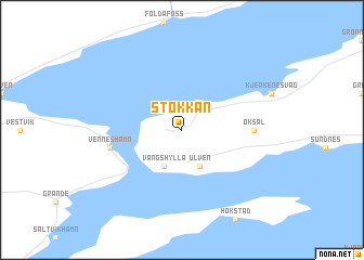 map of Stokkan