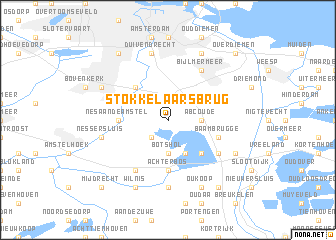 map of Stokkelaarsbrug