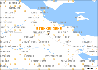 map of Stokkemarke