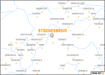 map of Stokwes Basin