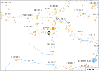 map of Stolak