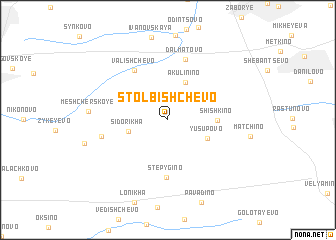 map of Stolbishchevo