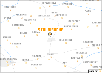 map of Stolbishche