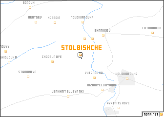 map of Stolbishche