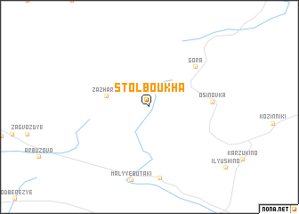 map of Stolboukha