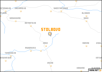 map of Stolbovo