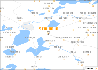 map of Stolbovo