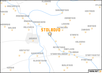 map of Stolbovo