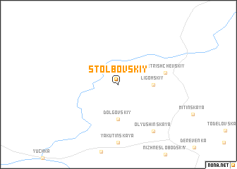 map of Stolbovskiy